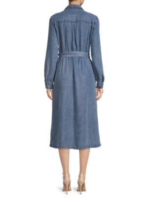 Velvet Heart
Denim Tie Shirtdress