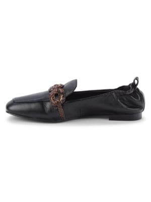 Sanctuary
Snakeskin Trim Loafers