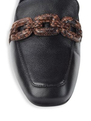 Sanctuary
Snakeskin Trim Loafers