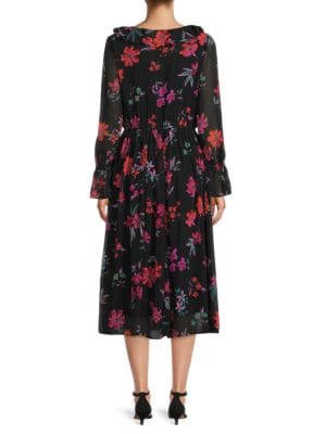Calvin Klein
Floral Print Fit & Flare Midi Dress