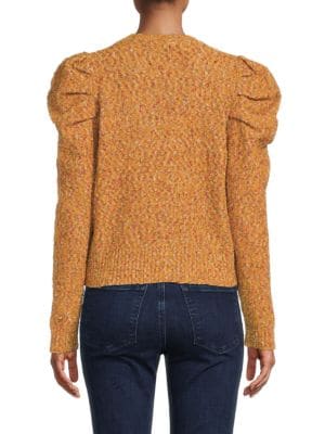 Karl Lagerfeld Paris
Fuzzy Wool Blend Cardigan