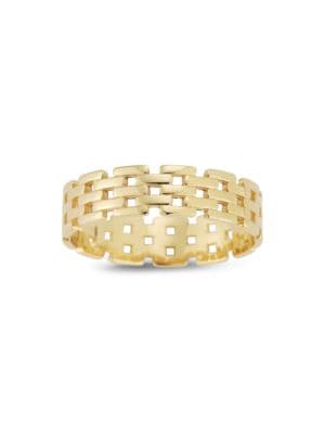 Saks Fifth Avenue
14K Yellow Gold Link Ring