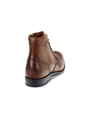 Kenneth Cole New York
Emmet Leather High Top Wingtip Boots