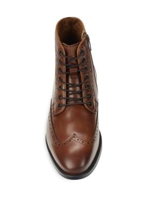 Kenneth Cole New York
Emmet Leather High Top Wingtip Boots