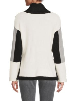Cliché
Colorblock Dropped Shoulder Sweater