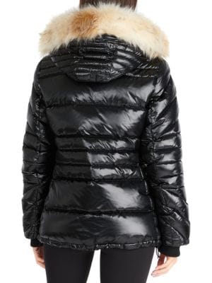 Pajar
Faux Fur Trim Quilted Down Puffer Coat