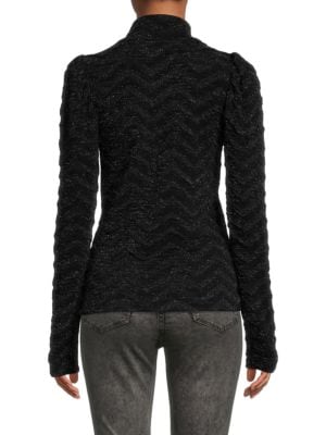 Karl Lagerfeld Paris
Chevron Mockneck Sweater