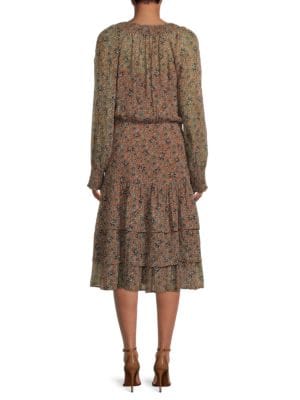 Veronica Beard
Floral Peasant Dress