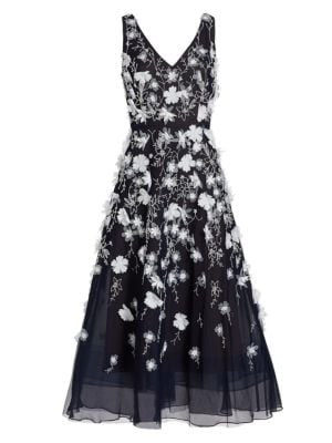 Marchesa Notte
Embellished Midi Dress