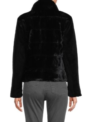 Blue Duck
Faux Fur Reversible Quilted Jacket