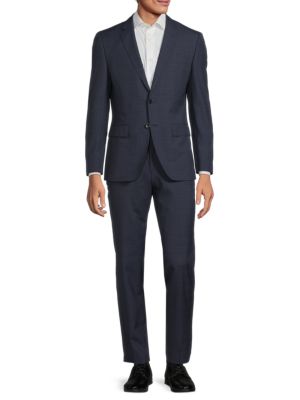 BOSS
Plaid Virgin Wool Suit