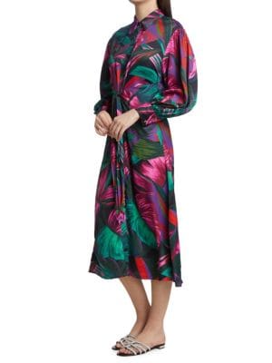 Farm Rio
Midnight Leaves Midi Dress