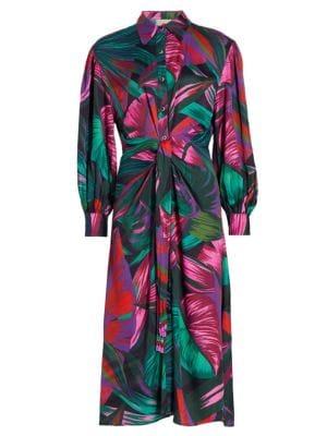 Farm Rio
Midnight Leaves Midi Dress