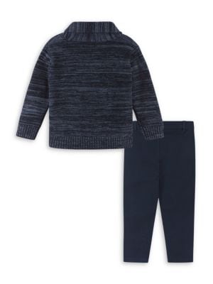 Andy & Evan
Little Boy's & Boy's 3 Piece Toggle Cardigan Sweater Set