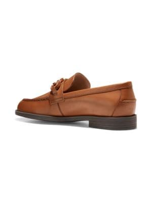 Cole Haan
Stassi Chain Leather Penny Loafers