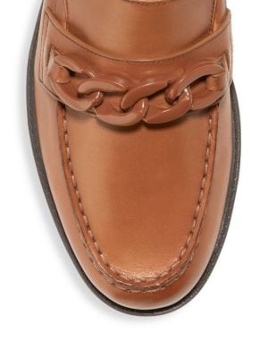 Cole Haan
Stassi Chain Leather Penny Loafers