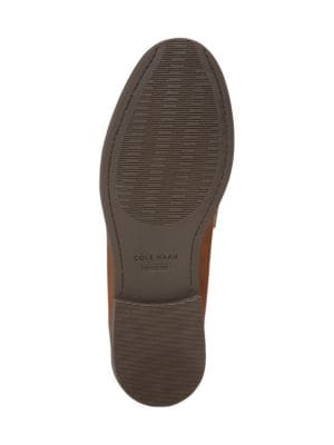 Cole Haan
Stassi Chain Leather Penny Loafers