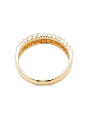 Saks Fifth Avenue
14K Yellow Gold & 0.33 TCW Diamond Ring