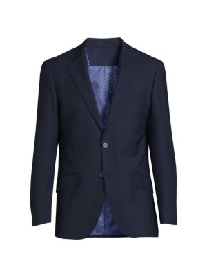 DOUGLAS & GRAHAME
Slim Fit Textured Wool Blazer