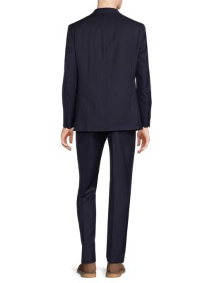 Calvin Klein
Slim Fit Crosshatch Wool Blend Suit