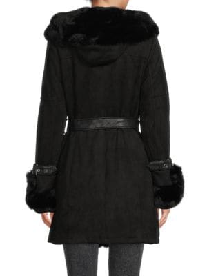 La Fiorentina
Faux Fur Hooded Jacket