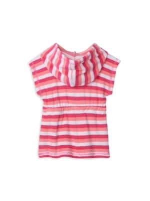 Hatley
Baby Girl's Cotton Candy Stripes Hooded Terry Cover-Up