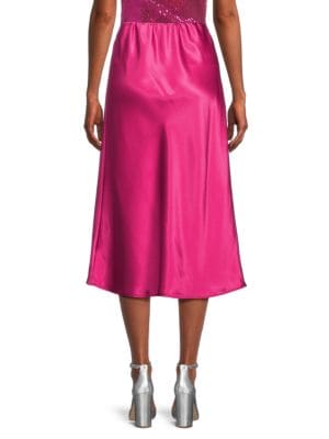 Lea & Viola
Satin Midi Skirt
