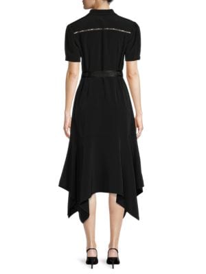 Karl Lagerfeld Paris
Handkerchief Hem A Line Dress