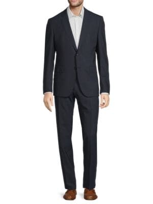 BOSS
Plaid Virgin Wool Suit