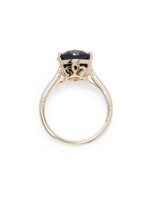 Effy
14K Yellow Gold & Onyx Ring