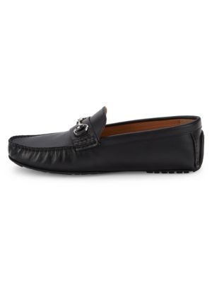 Ike Behar
Leather Driving Bit Loafers