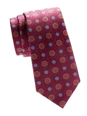 Canali
Dotted Print Silk Tie