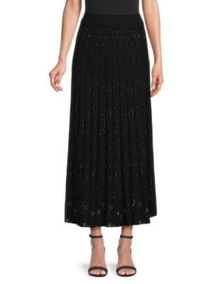 Area Stars
Kelsey Print Accordion Pleated Midi Skirt