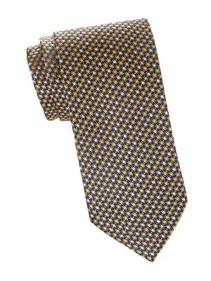 Ermenegildo Zegna
Medallion Silk Jacquard Tie