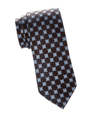 Ermenegildo Zegna
Medallion Silk Jacquard Tie