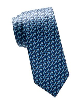 Ermenegildo Zegna
Medallion Silk Jacquard Tie