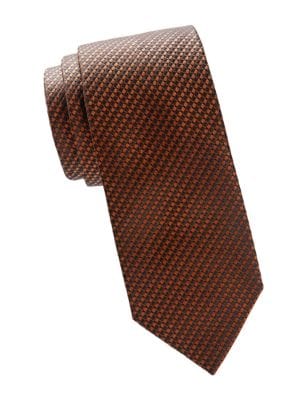 Canali
Antique Floral Print Silk Tie