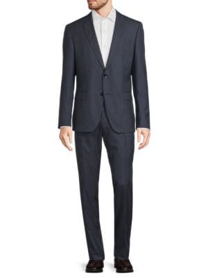 BOSS
Plaid Virgin Wool Suit