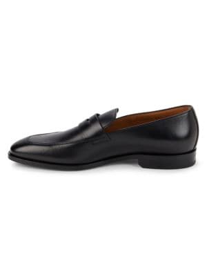 BOSS
Black Lisbon Leather Penny Loafers