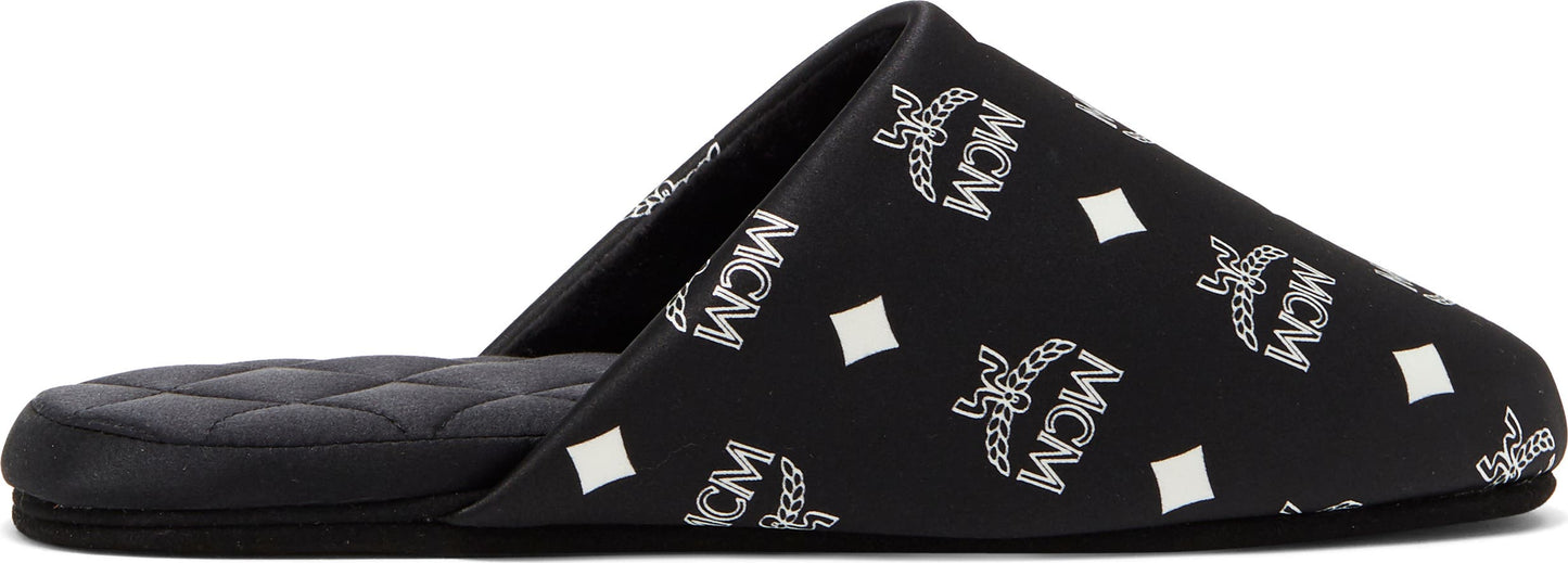 MCM Visetos Room Slipper, Alternate, color, BLACK