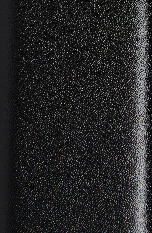 BOSS Udo Leather Belt, Alternate, color, BLACK