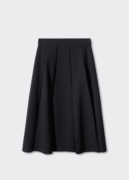 Pleated midi skirt - Article without model