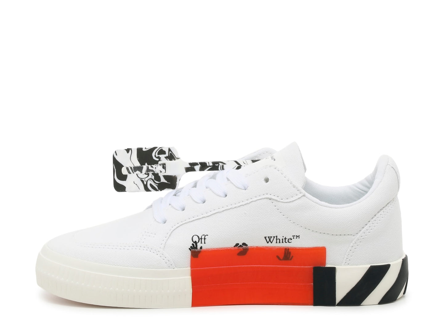 Off-White Low Vulcanized Canvas Sneaker - Women's