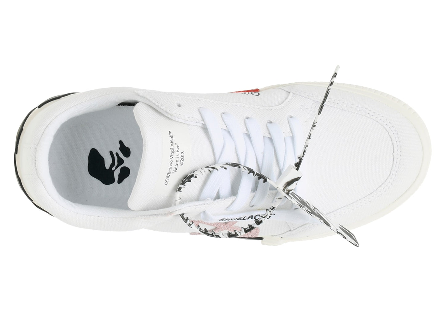 Off-White Low Vulcanized Canvas Sneaker - Women's