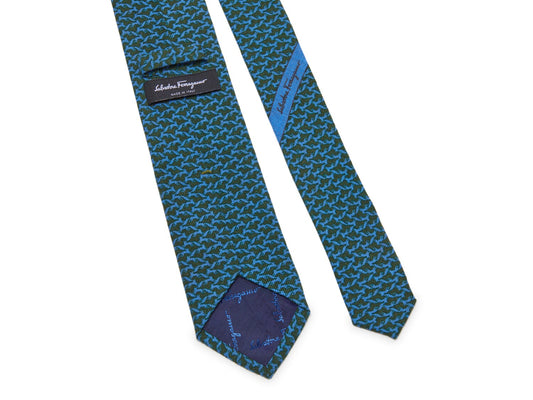 Salvatore Ferragamo Abstract Print Tie