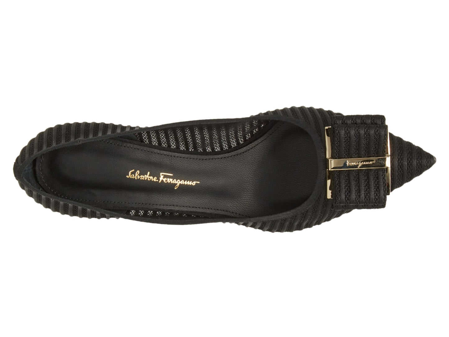 Salvatore Ferragamo Zeri Ornament Pump