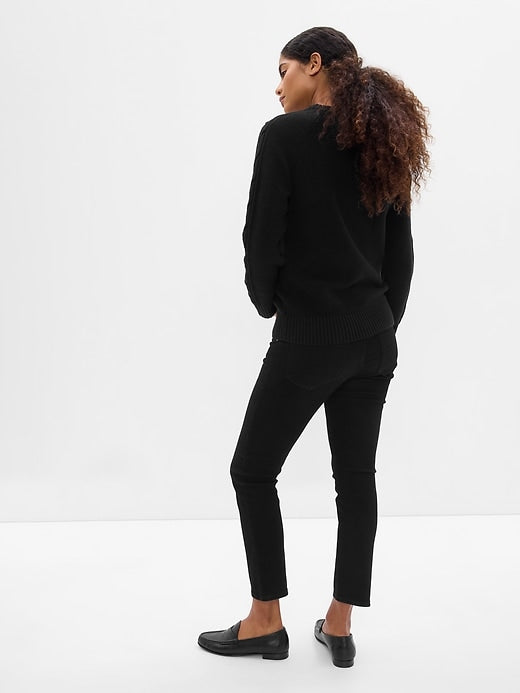 Maternity Cable-Knit Sweater