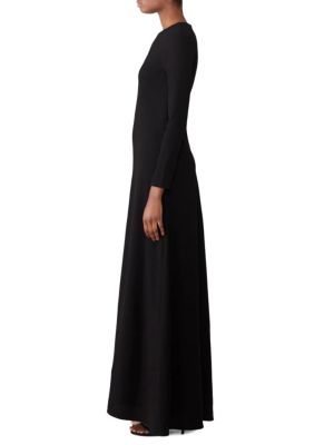 Co Solid A Line Maxi Dress