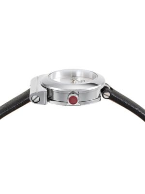 FERRAGAMO Gancino 22.5MM Stainless Steel Case & Leather Strap Watch