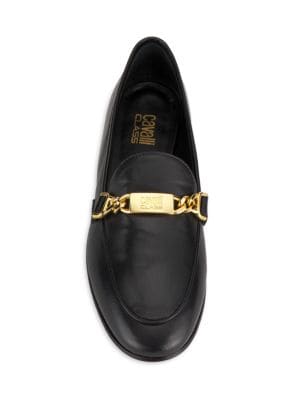 Cavalli Class by Roberto Cavalli                                                                         Leather Bit Loafers